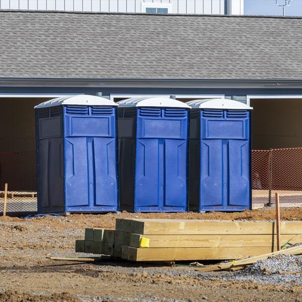 construction site porta potties services our portable restrooms on construction sites once a week, but can also provide additional servicing if needed